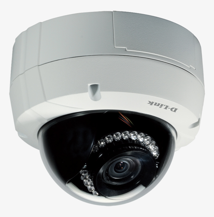 Dcs6513a1imagelsideleft - D-link Dcs-6513 Ip Security Camera Outdoor Dome White, transparent png download