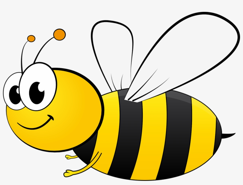 Bee Clipart Png - Cartoon Images Of A Bee, transparent png download