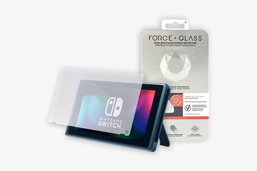 A Screen Protector Dedicated To Your Nintendo Switch - Nintendo Switch, transparent png download
