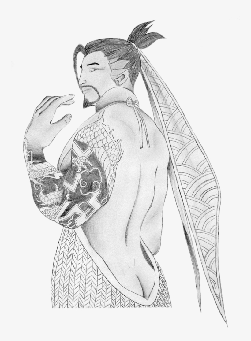 Hanzo - Hanzo Shimada Sexy, transparent png download