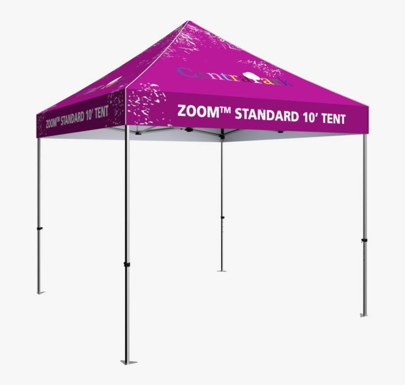 Zoom Standard 10' Popup Tent - 10x 10 Tent, transparent png download