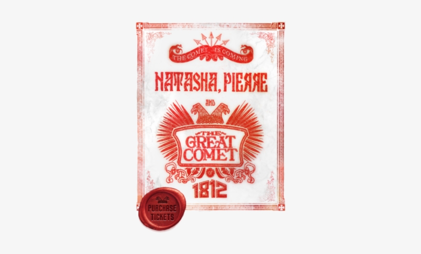 Natasha Pierre And The Great Comet Of - Great Comet Original Cast / Natasha, Pierre Original, transparent png download