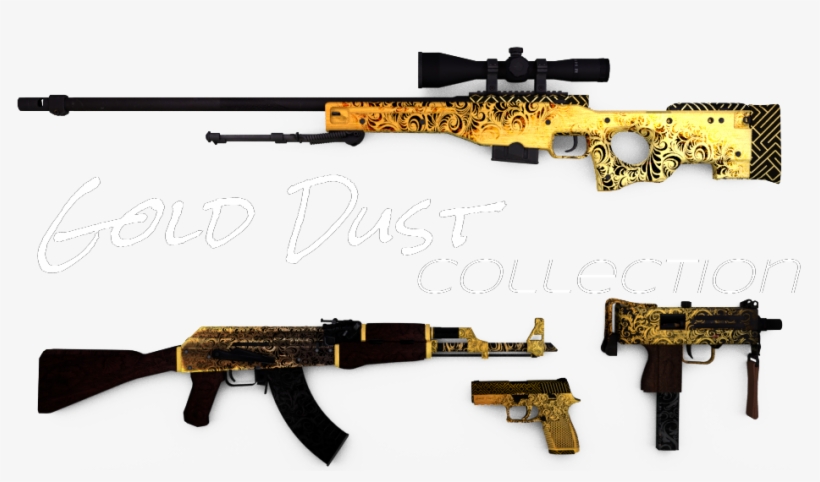 Gold Ak47 Png - Ak-47, transparent png download