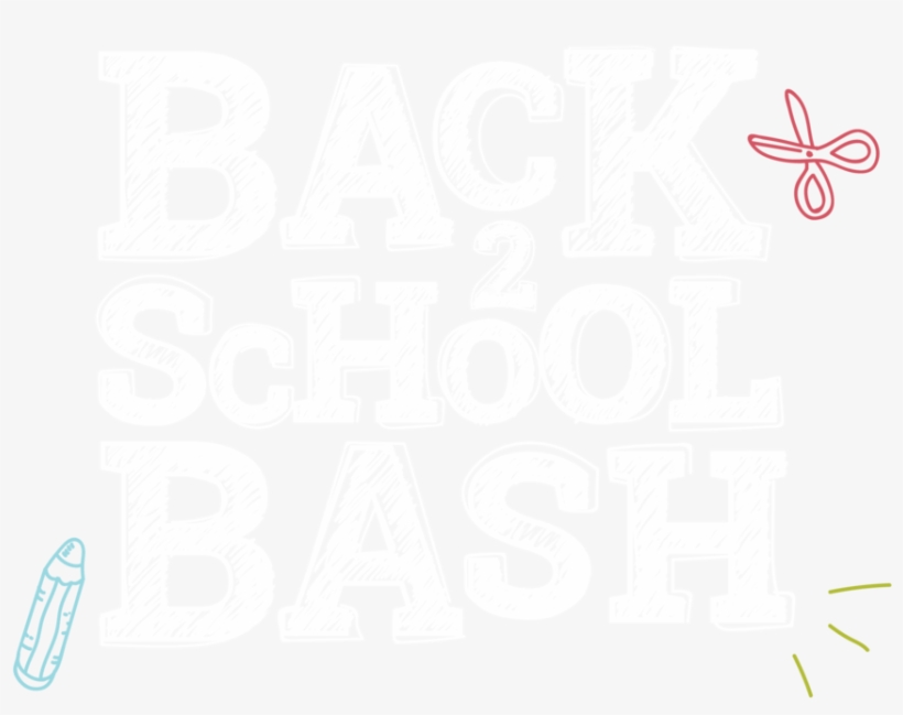 Back2school Logo B2s Logo White Straight - Poster, transparent png download