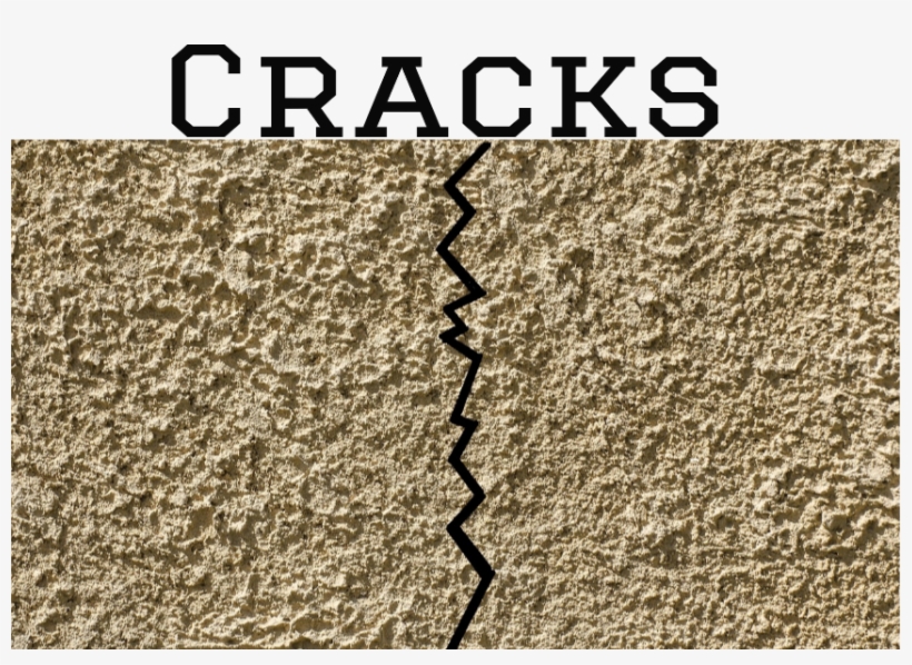 Stucco Cracks - Stucco, transparent png download
