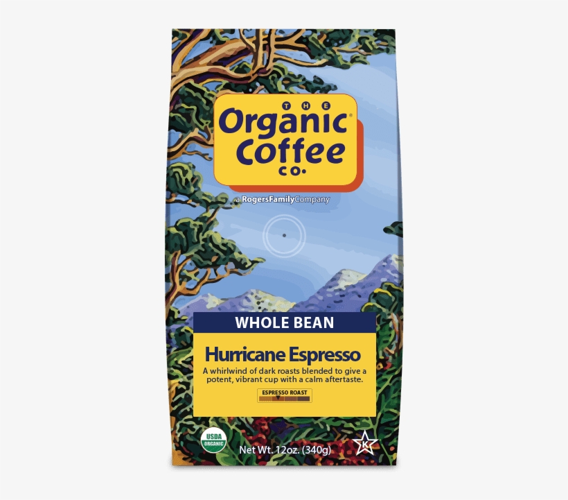 Organic, 12 Oz - Organic Coffee Company Gorilla Decaf - 36 Count, transparent png download