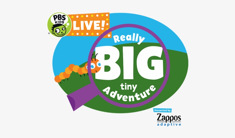 Pbs Kids Live Really Big Tiny Adventure Presented By - Pbs Kids, transparent png download