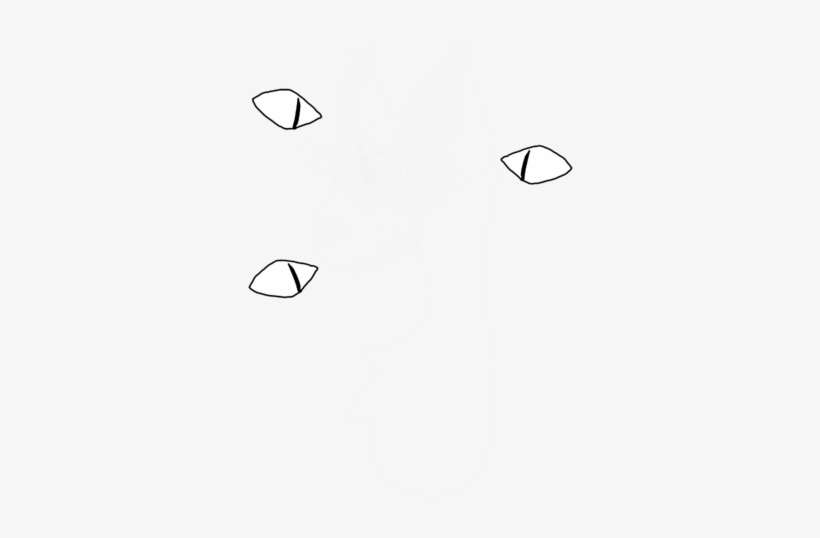 Scribble Happy Eyes - Drawing, transparent png download