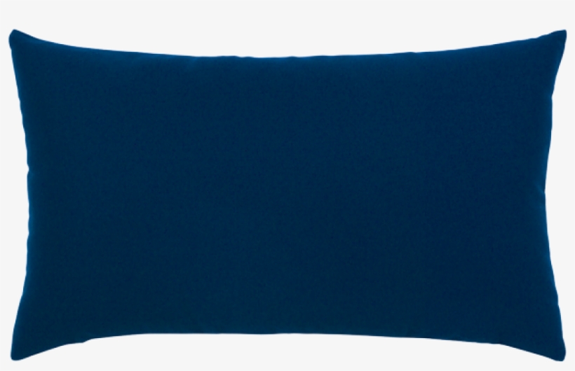 Canvas Navy Essentials Lumbar Pillow - Cushion, transparent png download