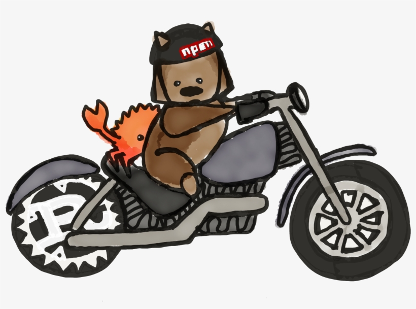 Motorcycle, transparent png download