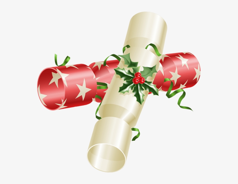 Christmas Crackers Clipart 2 By Nina - Clip Art Christmas Cracker, transparent png download