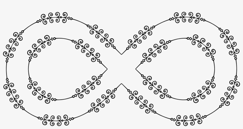 This Free Icons Png Design Of Flourish Infinity Symbol, transparent png download