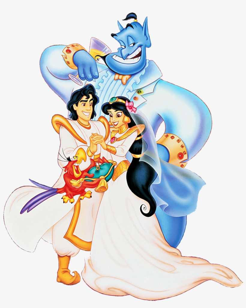 Aladdin And Jasmine Wedding Coloring Pages