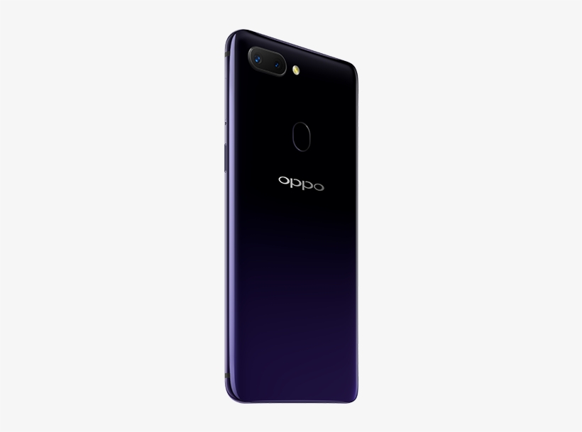 Oppo R15 Device Back Angle - Smartphone, transparent png download