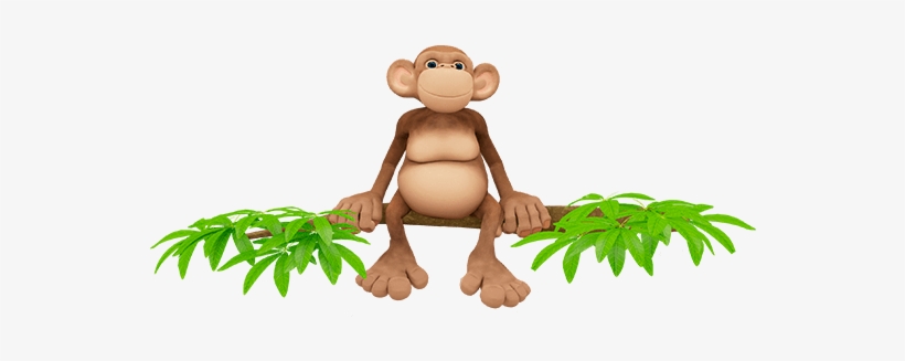 Monkey Png Transparent Free Images - 10 Monkeys Math World, transparent png download