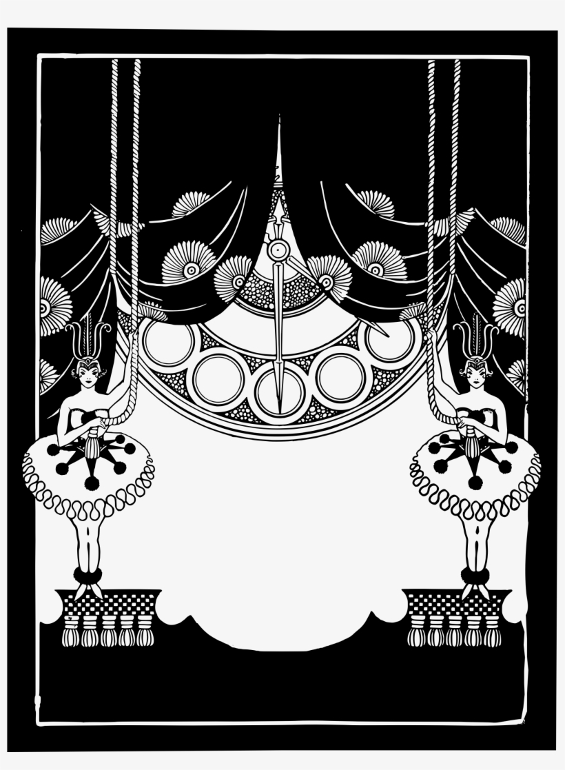 This Free Icons Png Design Of Ladies And Stage Curtain, transparent png download