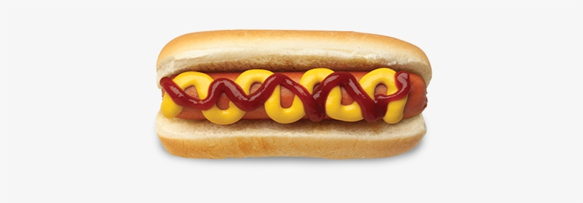 Hot Dog - Hot Dog Sandwich Top View, transparent png download