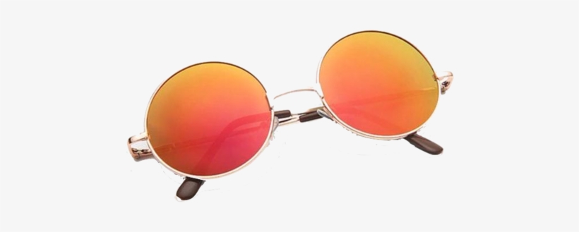 Phaedrus Round - Mens Vintage Round Mirror Metal Uv400 Sunglasses Women, transparent png download