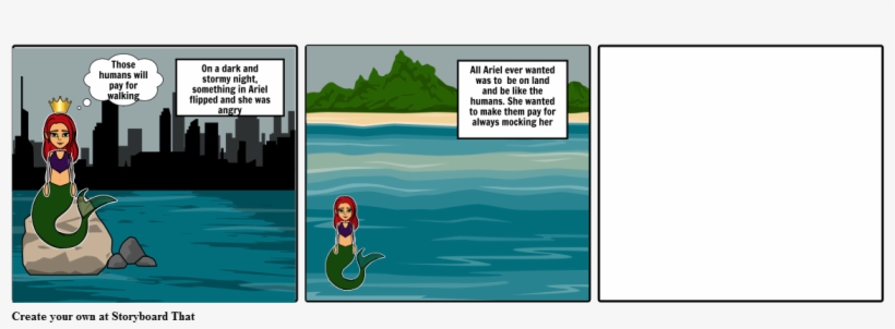 The Little Mermaid - Illustration, transparent png download