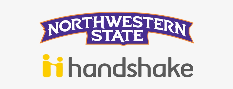 Nsu And Handshake - Northwestern State University, transparent png download