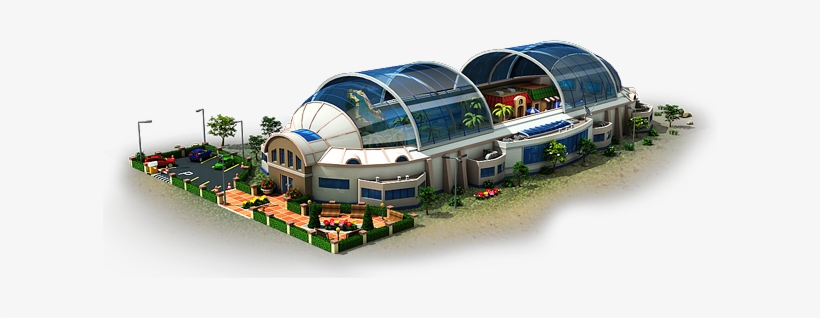 Ocean Dome Artificial Beach Artwork - Inflatable, transparent png download