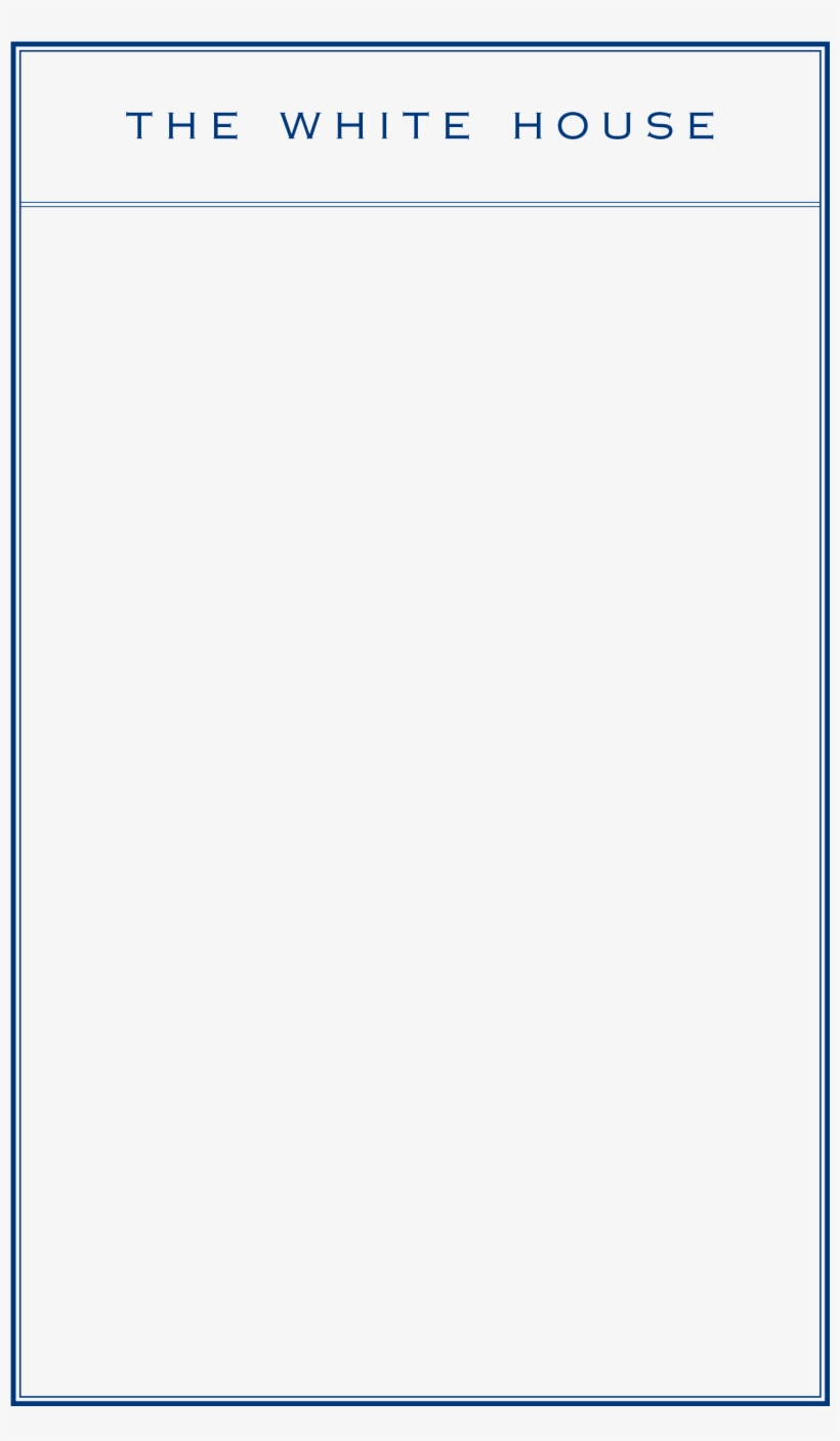 Here's A White House Notepad So You Can Write Some - Education, transparent png download