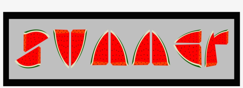 This Free Icons Png Design Of Summer Logo-watermelon, transparent png download