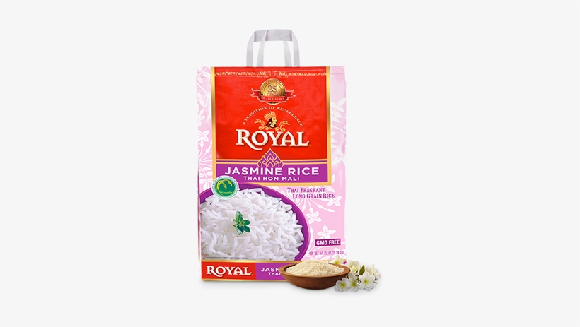 Jasmine Thai Hom Mali Rice - Royal Vietnamese Jasmine Rice (25 Lb.), transparent png download