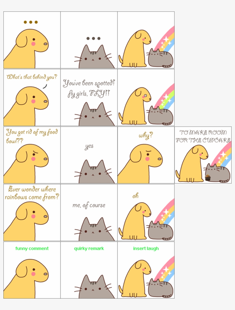 Carmen And Pusheen Entry By 5995260108 - Pusheen, transparent png download
