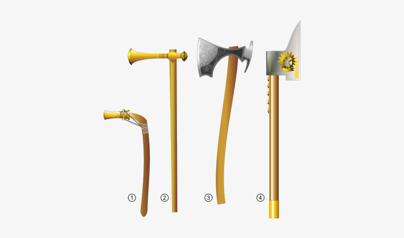 Axis Vector Throwing Axe - Portable Network Graphics, transparent png download