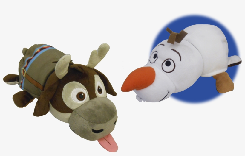 14" Disney Frozen Olaf To Sven Flipazoo 2 In 1 Plush - Disney Flipazoo, transparent png download