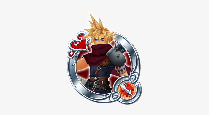 Kh Cloud - Kingdom Hearts, transparent png download
