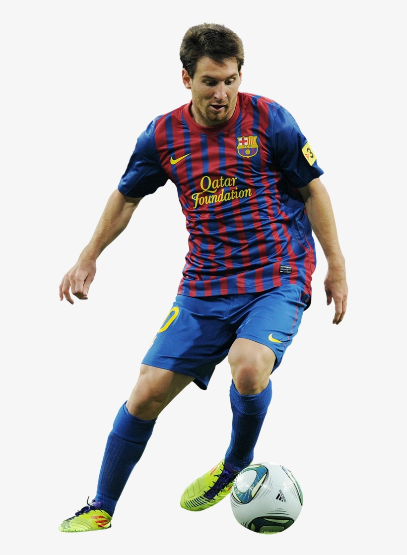 Lionel Messi's 5 Leadership Lessons - Ronaldo Vs Messi 2012, transparent png download