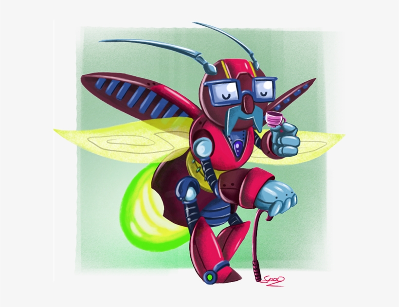 Izzy Glow - Herysson Snoo - Behance - Megaman Izzy Glow, transparent png download