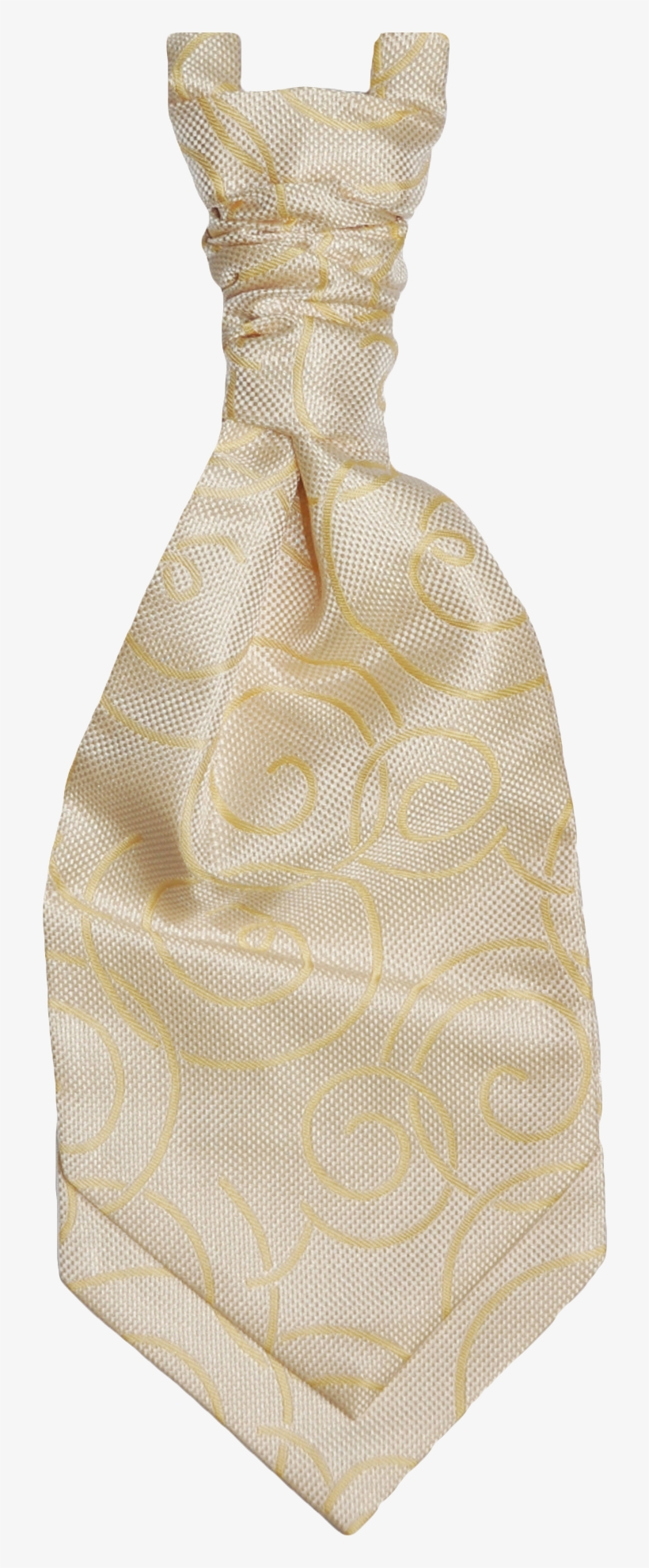 Boys Gold Circle Cravat And Hankie - Paisley, transparent png download