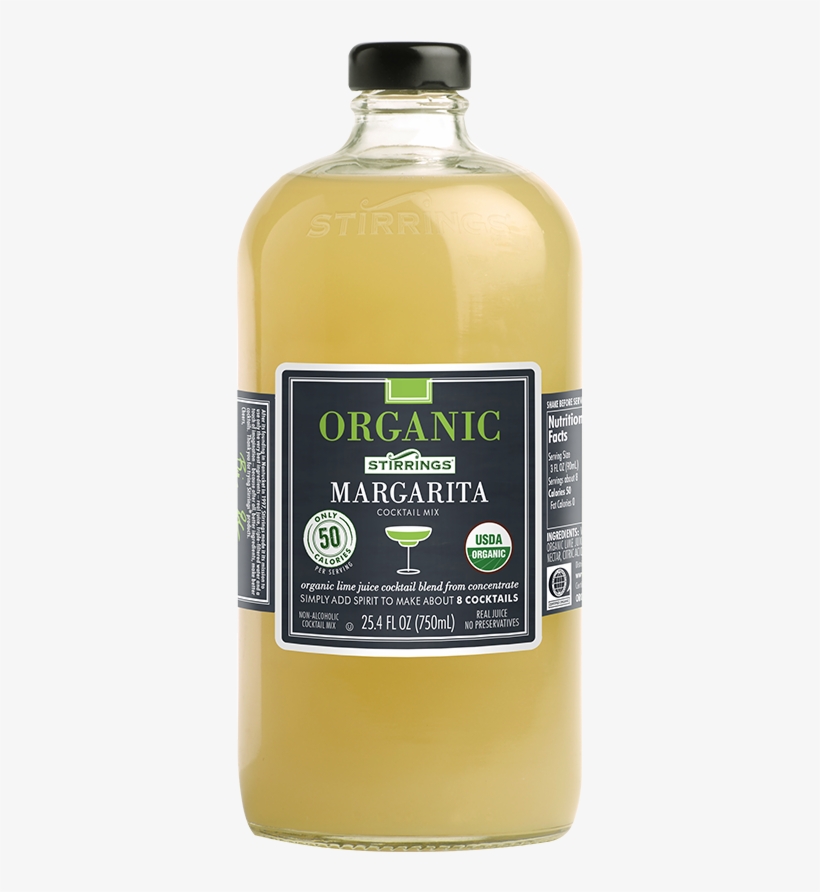 Organic Margarita Mix - Stirrings Margarita Mix, transparent png download