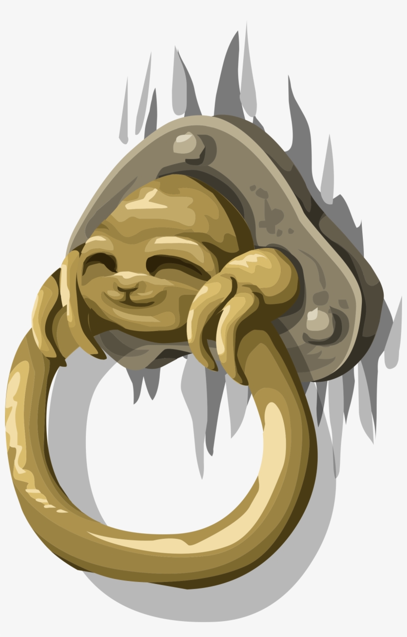 This Free Icons Png Design Of Misc Sloth Knocker, transparent png download