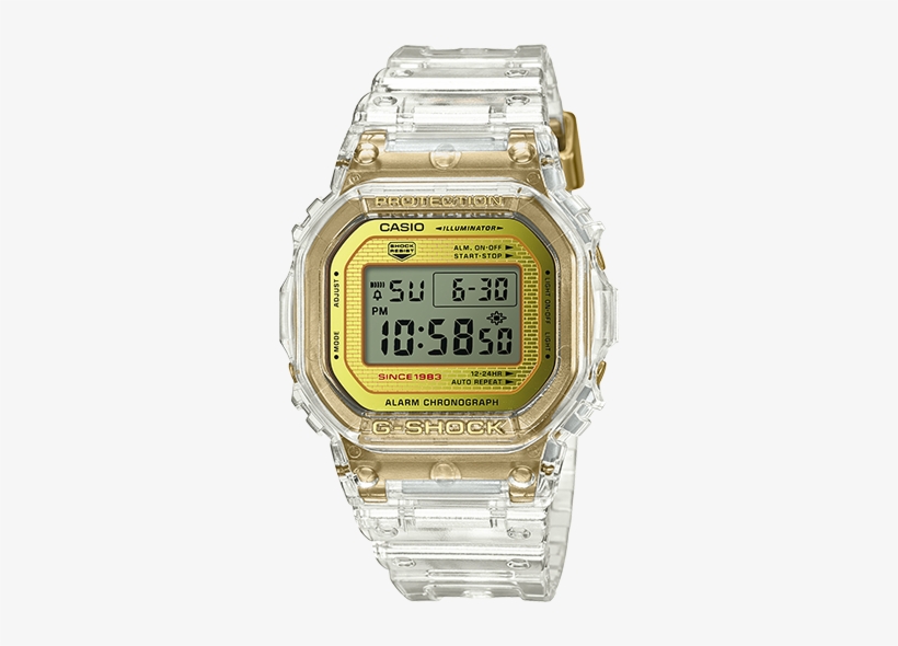 G Shock Dw5035e - G Shock Glacier Gold, transparent png download