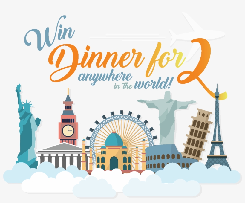 Benefiting Community Youth Concepts - World Landmarks With Transparent Background, transparent png download