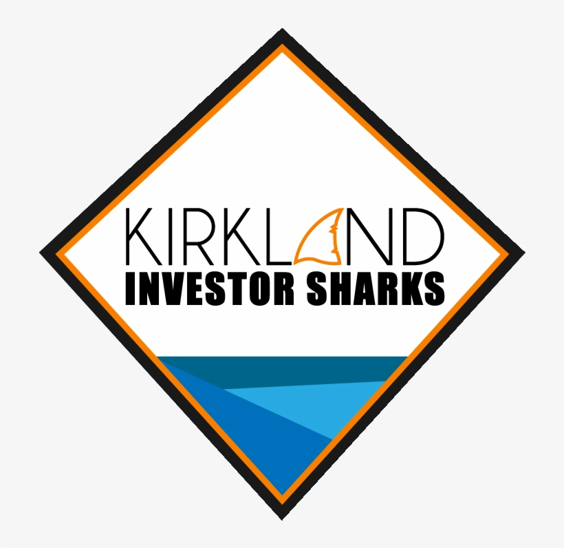 Transparent Kirkland Investor Shark Program Logo In Blue Transparent