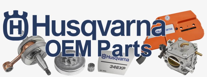 Logo Husqvarna Genuine, transparent png download