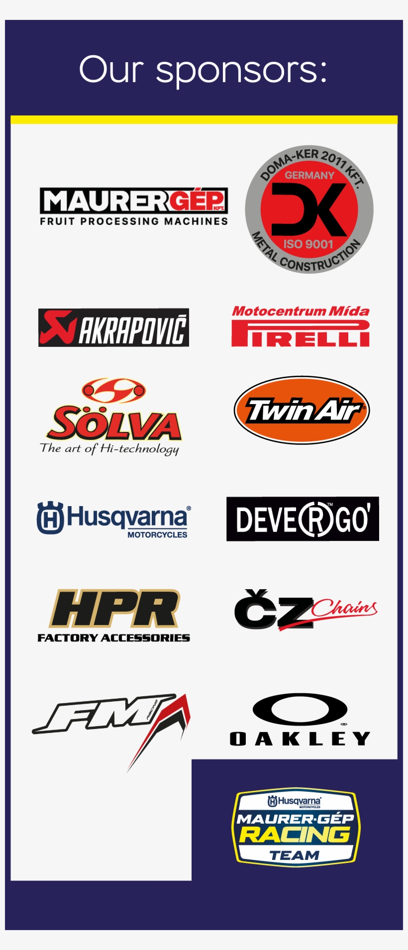 Husqvarna Maurer-gép Racing Team Is Pleased To Announce - Graphics, transparent png download