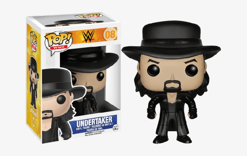 The Undertaker Pop Vinyl Figure - Undertaker Funko Pop, transparent png download