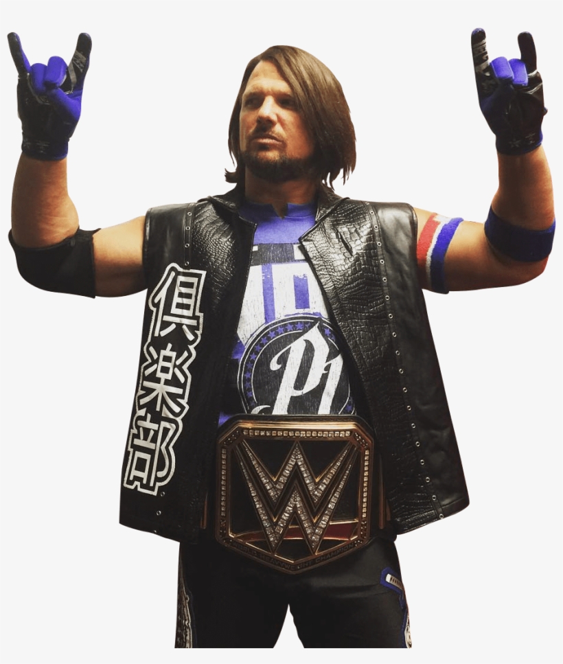 1) The Face That Runs Two Places - Aj Styles 2017, transparent png download
