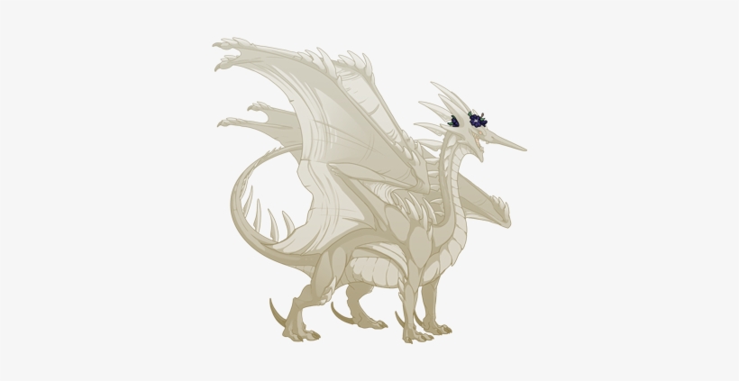Black Tulip Flower Crown Ridgeback M - Flight Rising Kelpie Mane, transparent png download