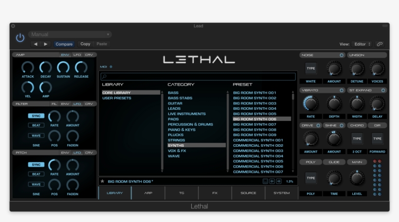 A Video Review Of The New Synth From Lethal Audio - Music, transparent png download
