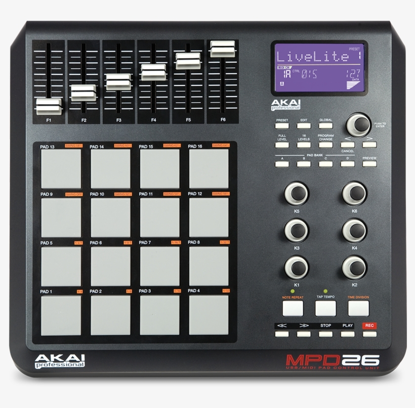 Image - Akai Professional Mpd26, transparent png download