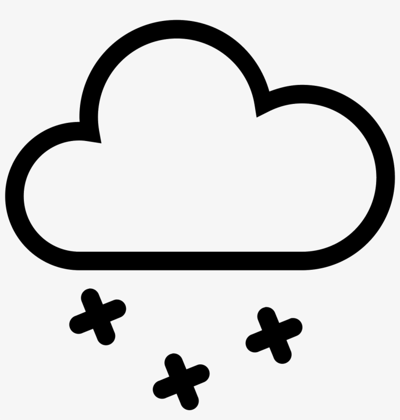 Light Snow Icon - Snowing Icons, transparent png download