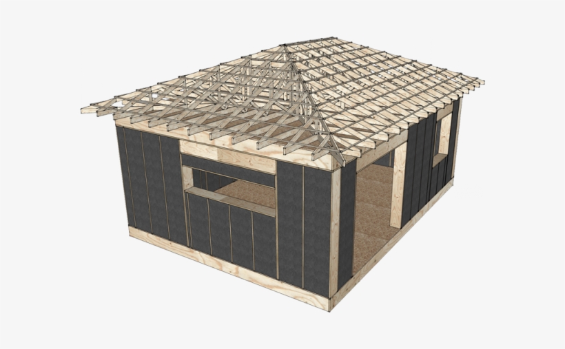 Example Of A Sloping Roof For A Custom House - House Roof Pop Up, transparent png download