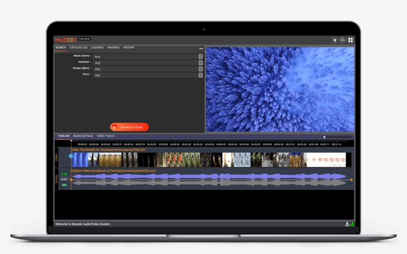 Set The Mood With Muzeek - Led-backlit Lcd Display, transparent png download